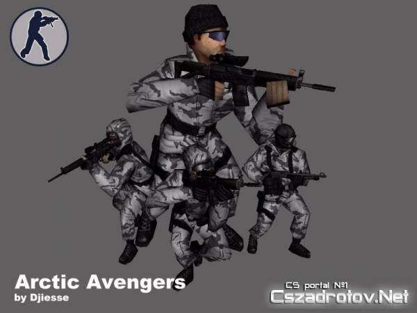 Arctic Avengers Pack для cs 1.6