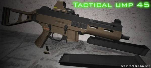 Модель Tactical UMP45 Для css